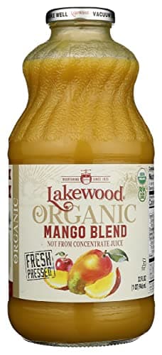 Lakewood Juice Mango Organic, 32 oz