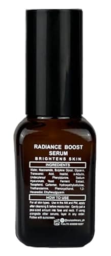 SOUL APOTHECARY Radiance Boost Serum 15ml | Niacinamide, Alpha Arbutin & Tranexamic Acid | Hydrating & Smooth Formula | For All Skin Types