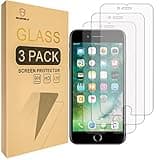 Mr.Shield [3-PACK] Designed For iPhone 8 [Tempered Glass] Screen Protector [0.3mm Ultra Thin 9H Hardness 2.5D Round Edge] with Lifetime Replacement