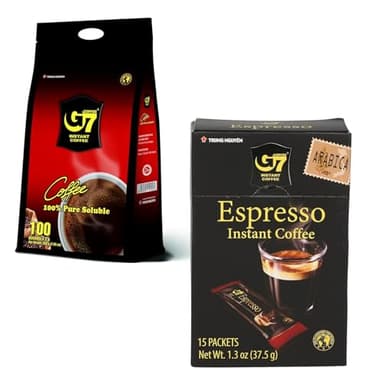 Bundle of Pure Black and Espresso Instant Coffee
