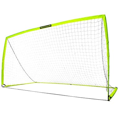 Franklin Sports Blackhawk Portable Soccer Goal, Optic Yellow, 12' x 6'