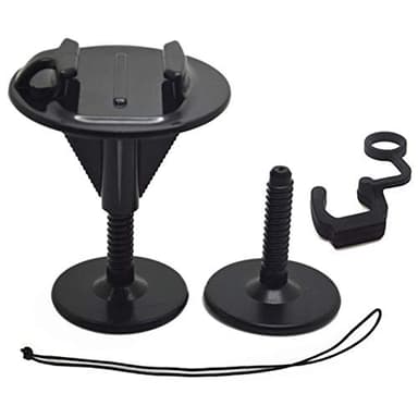 Hooshion Bodyboard Wakeboard Foam Surfboard Mount Kit Surfing Mount with Anti-Lost Strap for GoPro Hero 8/7/6/5/4/3+/3/2/1 (Black)