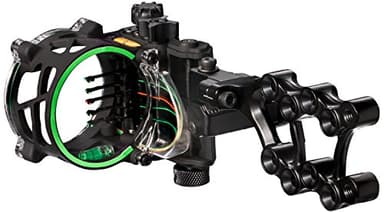 Trophy Ridge Fix Bow Sight, 5 Ultra-Bright 0.019" Horizontal Fiber Optic Pins, Includes Everything You Would Need, Micro-Adjustable Pins, Increased Accuracy, Innovative Design