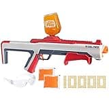 NERF Pro Gelfire Raid Blaster, Fire 5 Rounds at Once, 10,000 Gel Rounds, 800 Round Hopper, Eyewear, Toys for Teens Ages 14 & Up