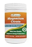 Best Naturals Magnesium Citrate Powder 1 Pound (1 LB (Pack of 1))