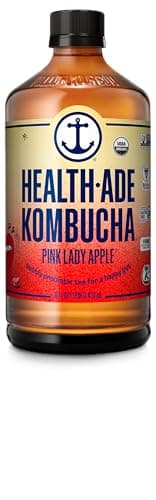 Health Ade, Kombucha Apple Pink Lady 16Fz Organic, 16 Fl Oz