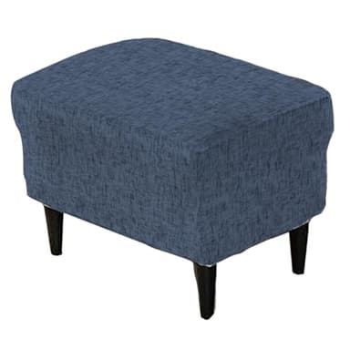 CRFATOP Ottoman Chair Cover Large Ottoman Chair Slipcovers Printed Rectangle Storage Stool Cover Stretch Footstool Footrest Furniture Protector for Bar Counter Living Room,C13