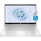 HP 2023 Pavilion x360 Laptop, 2-in-1 14 inch FHD IPS Touch Screen, 10 Core Intel i5-1235U, 8GB RAM, 512GB SSD, Fingerprint Reader, Windows 11 Home, Bundle with JAWFOAL, Silver