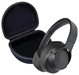 JBL Tune 710BT - Wireless Bluetooth Headphones Bundle with Deluxe CCI Carrying Case (Black)