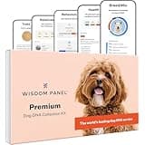 Wisdom Health Panel Premium Dog DNA Kit: Most Comprehensive with 265+ Health Tests, Identify 365+ Dog Breeds, 50+ Traits, Relatives, Ancestry, Genetic Diversity - Pack of 1