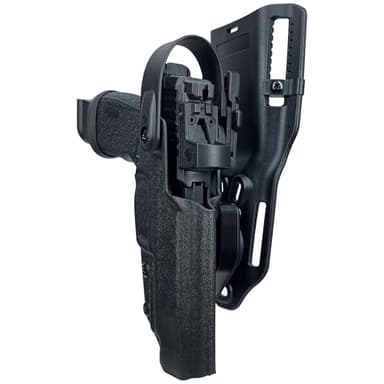 Level II Duty Drop and Offset Holster fits Sig P365 Fuse (Right-Hand Draw, Black)