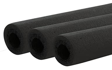 Allstar Performance Roll Bar Padding, 36 in Long, Foam, Black, Set of 3