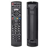 Generic Universal Remote Control for Panasonic TV, Remote Control Replacment fit for All Panasonic Plasma Viera HDTV 3D LCD LED TV/DVD Player/AV Receiver, with N Shortcut Key, Black