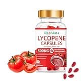 Upondata Lycopene Capsules - 500mg /100 Softgels Natural Tomato Extract Organic Complex Formula Supplement - Gluten-Free, Non-GMO (1 Pack)