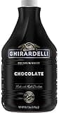 Ghirardelli premium sauce chocolate net wt 5lb 7.3oz