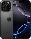 Apple iPhone 16 Pro Max, US Version, 256GB, Black Titanium - Unlocked (Renewed)
