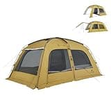 Naturehike Dune 2-3 Person Camping Tent,4-6 Person Canopy Tent,Waterproof 4 Season Tent,Hot Tents with Stove Jack