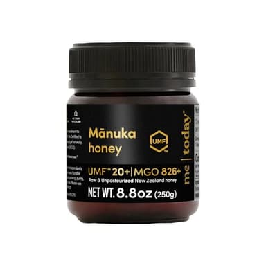 Me Today Manuka Honey, UMF 20+/MGO 826+ from New Zealand Authentic, Raw & Unpasteurized Honey | Raw Manuka Honey for Daily Wellness Support | Delicious Honey Crafted by Bees in 8.8oz