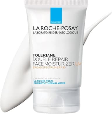 La Roche-Posay Toleriane Double Repair UV SPF 30 Face Moisturizer, 3.38oz