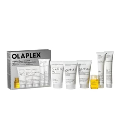 Olaplex Mini Hair Essentials Set: No. 3, No. 4, No. 5, No. 9, No. 6, No. 7 | A Healthy Hair Value Set for Instant, Shiny Visbly Healthy Hair
