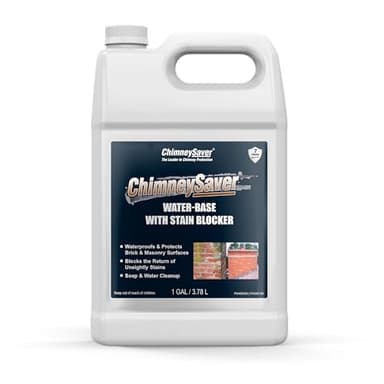 ChimneySaver Water-Base Water Repellent with Stain Blocker - Masonry Protection - 1 Gallon