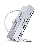 Anker 535 USB C Hub (5-in-1), with 2 USB-A 10 Gbps Data Ports, USB-C 10 Gbps Port, SD and microSD Card Reader, for iMac Pro / iMac 24 inch 2021 / iMac 27 inch / 21.5 inch