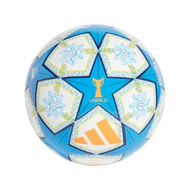 Adidas Unisex-Adult Womens UCL League Soccer Ball,White/Orange/Night Sky/Pantone,5