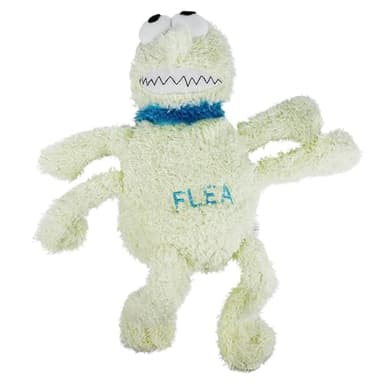 Multipet Flea Dog Toy 12" (Assorted Color,Pack of 1)