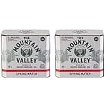 Mountain Valley Spring Water (Glass) 2 Pack- 24 Total Bottles - In generic Voodoux Sales Box