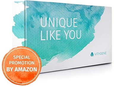 Vitagene DNA Test Kit: Health + Skin and Beauty + Ancestry Personal Genetic Reports + Nutritional Coaching