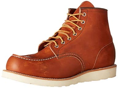 Red Wing Heritage Men's 6" Classic Moc Toe Boot, Oro Legacy, 8 M US