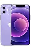 Apple iPhone 12, 128GB, Purple - Unlocked (Renewed)