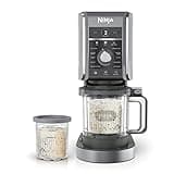 Ninja CREAMi Deluxe Ice Cream & Frozen Treat Maker for Ice Cream, Sorbet, Milkshakes, Frozen Yogurt, & More, 11-in-1, XL Capacity, Silver, Includes (2) Family-Sized 24 oz. Tubs