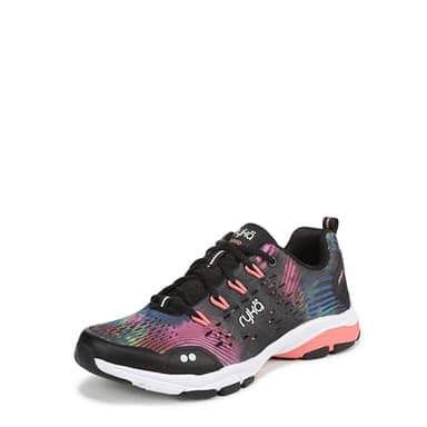 Ryka Women's Vivid RZX Cross Training Shoes Black Tie Dye 10 M