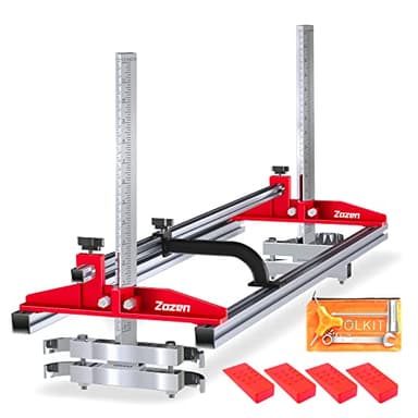 Zozen Chainsaw Mill, Portable Sawmill - Can be Assembled into 3 sizes for Independent Use, Suitable for 14-36 inches Planking Milling Bar, A Flexible Cutting Guide System for Builders and Woodworkers.