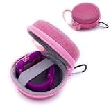 xcivi Carrying Case for VTech KidiZoom Smartwatch DX4, Case for Verizon Gizmo Watch 3, Carry Box for JrTrack 3 Smart Watch for Kids, for Vtech Kidizoom Smartwatch Accessory (Pink)