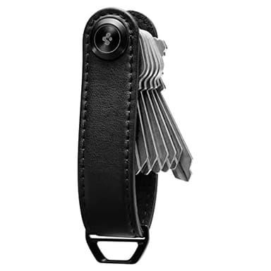 Spigen Valentinus Key Organizer, Minimalistic Compact Holder, Keychain, Keyring Up to 6 Keys - Black