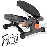 Mini Stair Stepper for Exercise at Home with Resistance Bands Exercise Equipment for Home Stair Climber Stepper Machine for Home Gym Cardio Equipment for Full Body Workout