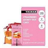 TRUBAR Vegan Protein Bar, Strawberry Shorty Got Cake, Gluten Free, Plant Based Protein, Dairy Free, Non GMO, Soy Free, No Sugar Alcohols, 12G Protein, 12G Fiber, 23G Carb, On the Go Snack Bars, 8 CT