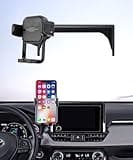 Masergogo Car Phone Holder for 2019-2025 Toyota RAV4/Hybrid, 360° Rotation, 7/8 inch Screen Fixed Clip, Auto Accessories Navigation Bracket, Interior Decoration Mobile Phone Mount