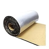 AUCELI Car Sound Deadening Mat, 197 mil (5mm) 5.4 sqft Automotive Foam Sound Deadener, Heat Insulation and Vibration Dampening Material, Noise Barrier Muffler for Vehicle Hood, Trunk, Door, Roof