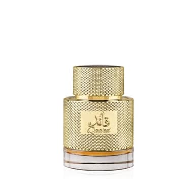 Lattafa Qaaed - Spicy, Woody, Oud, Leather - Eau de Parfum Long-Lasting Fragrance for Men, 3.4 Ounce / 100 ml