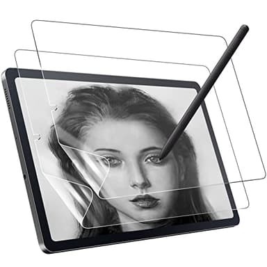 MoKo PET Matte Screen Protector for Samsung Galaxy Tab S6 Lite 10.4 2024/2022 (P613/P619) & 2020 (SM-P610/P615), [Paper-feeling Film Writing for S-Pen] 2-Pack Anti-Glare Premium PET Film, Matte