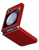 Cresee Case for Samsung Galaxy Z Flip 5 (2023) Thin Hard Matte Phone Case for Galaxy Z Flip5 - Red