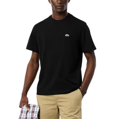 Lacoste Men's Cotton T-Shirt, Black, Small