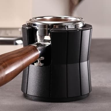 Portafilter Holder, Espresso Tamping Station for Breville 54mm Portafilters | Adjustable Height Coffee Portafilter Holder | Tamper Station with Non-slip Silicone Base