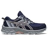 ASICS Women's Gel-Venture 9 Running Shoes, 8, Midnight/Fawn