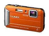 Panasonic DMC-TS25D Waterproof Digital Camera with 2.7-Inch LCD (Orange)
