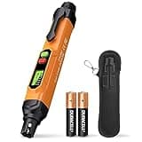 Gas Leak Detector; VITITE Propane and Natural Gas Detector; Mini Portable Gas Alarm to Locate Combustible Gas Leak Sources for Home and RV (Includes 2 Batteries & Carrying Pouch) - Orange