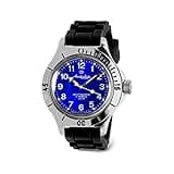 Vostok | Amphibia 120812 Automatic Self-Winding Diver Wrist Watch | Black Resin Band